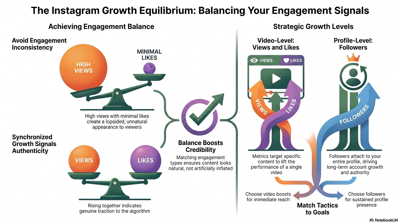 Social media engagement equilibrium